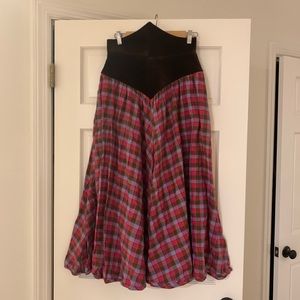 Vintage Barboglio Cristina-Jan cotton skirt